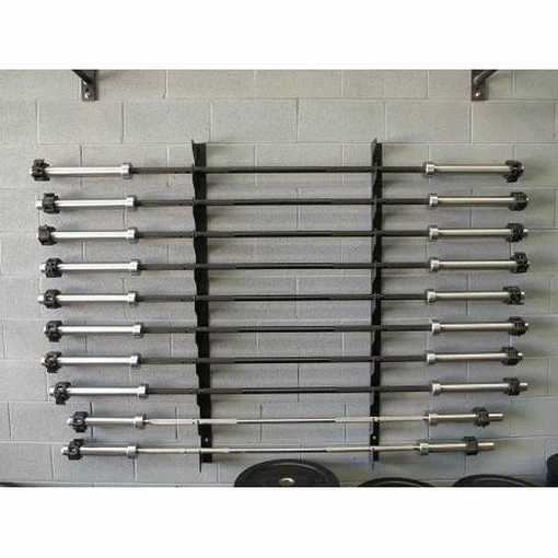 MORGAN 10 TIER BARBELL RACK 5 MORGAN 10 TIER BARBELL RACK