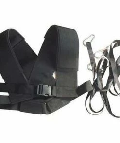 FUNCTIONAL FITNESS Morgan V2 Prowler Sled + H-Harness Commercial Grade Training Workout CF-17-V2