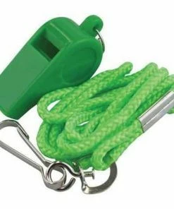 Madison Plastic Whistle With Lanyard