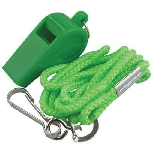 Madison Plastic Whistle With Lanyard 3 Madison Plastic Whistle With Lanyard