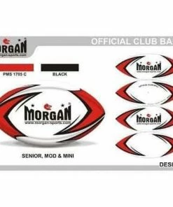 Morgan 3-Ply Ruby Club Ball Min/Mod/Snr RLB-CLUB 7 Morgan 3-Ply Ruby Club Ball Min/Mod/Snr RLB-CLUB