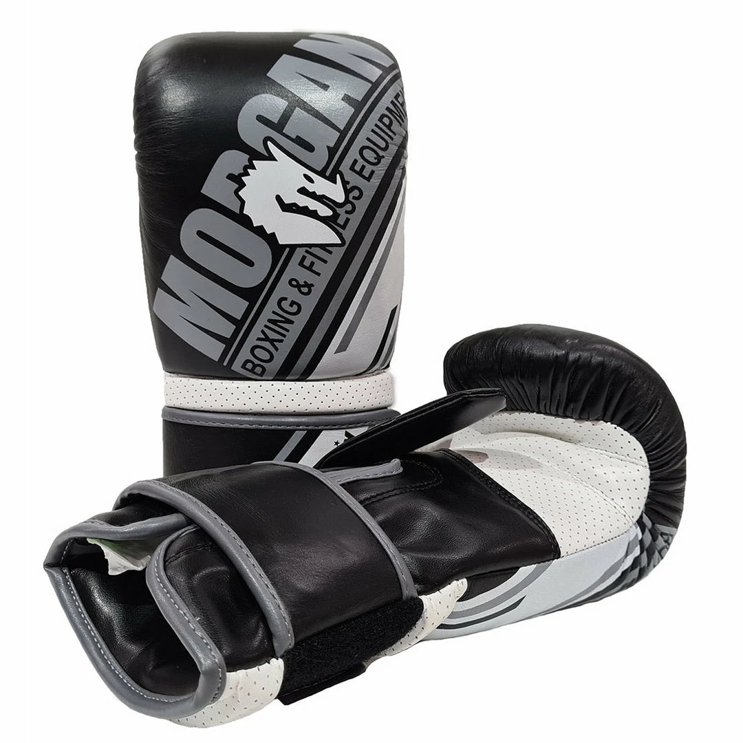 Morgan AVENTUS Curved Bag Mitts 100% Cowhide Leather Gloves 4 Morgan AVENTUS Curved Bag Mitts 100% Cowhide Leather Gloves