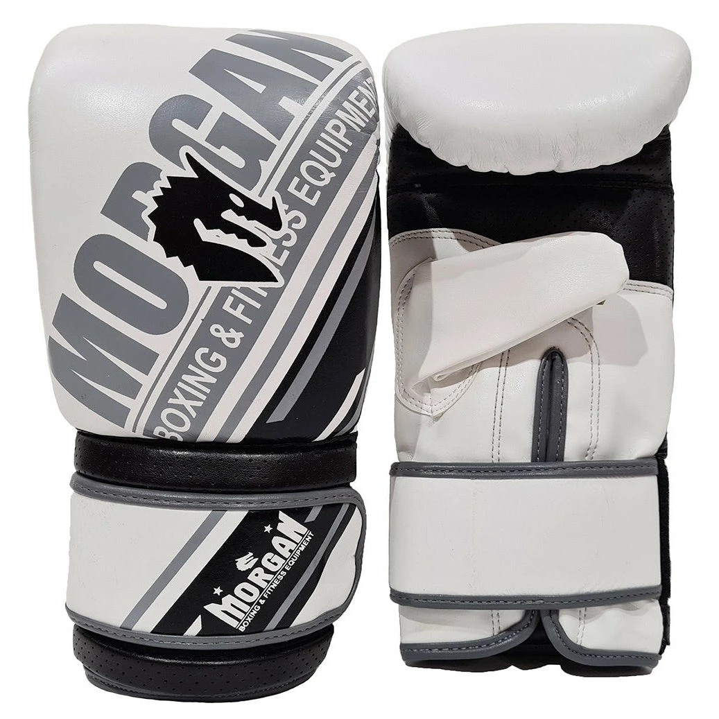 Morgan AVENTUS Curved Bag Mitts 100% Cowhide Leather Gloves 5 Morgan AVENTUS Curved Bag Mitts 100% Cowhide Leather Gloves
