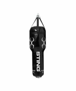 Sting 4FT Uppercut Combination Punching Bag - Black BOXING / MUAY THAI / MMA