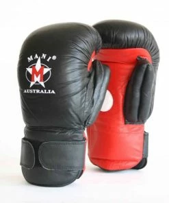 Mani 2 In 1 Punching Glove / Mitt Coaching Pad Boxing MMA Muay Thai Training