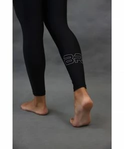 Braus Womens Energy High Rise 7/8 Compression Pants – Black