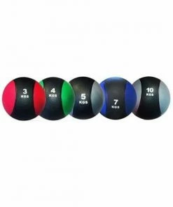 FUNCTIONAL FITNESS Morgan Commercial Medicine Ball Set 3/4/5/7/10kg Training Equipment D-10-SET
