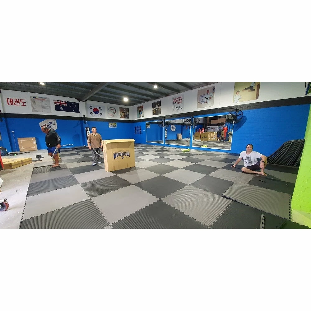 Morgan Tatami 3cm Jigsaw Interlocking Floor Gym Mats 7 Morgan Tatami 3cm Jigsaw Interlocking Floor Gym Mats