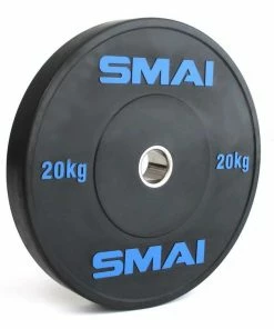 SMAI - HD Bumper Plates Set - 5 Pairs Of 20kg (200kg) WEIGHTLIFTING