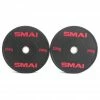 SMAI - HD Bumper Plates Set - 5 Pairs Of 25kg (250kg) WEIGHTLIFTING
