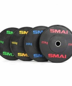 SMAI - HD Bumper Plates Set - 140kg Mixed