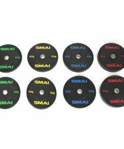SMAI - HD Bumper Plates Set - 140kg Mixed