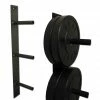 WEIGHTLIFTING SMAI - Bumper Plate - Wall Mounted Rack 1 WEIGHTLIFTING SMAI - Bumper Plate - Wall Mounted Rack