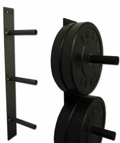WEIGHTLIFTING SMAI - Bumper Plate - Wall Mounted Rack