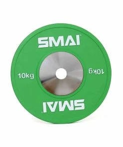 SMAI - Competition Bumper Plate 10kg (PAIR) WEIGHTLIFTING