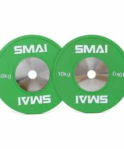 SMAI - Competition Bumper Plate 10kg (PAIR) WEIGHTLIFTING