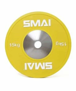 SMAI - Competition Bumper Plate 15kg (PAIR)