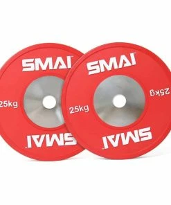 SMAI - Competition Bumper Plate 25kg (PAIR)