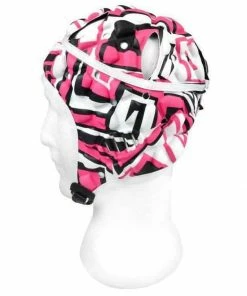 Madison Graffiti Headguard - Pink/Black Rugby League NRL