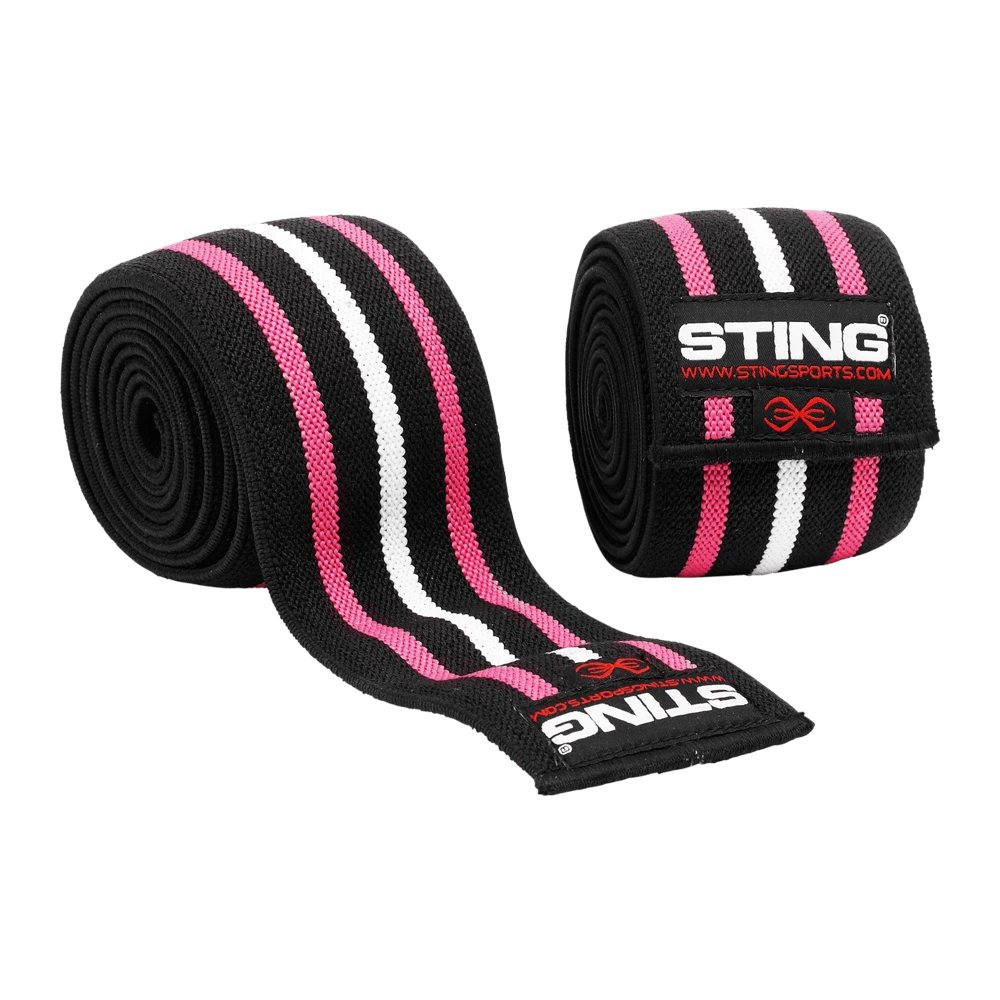 WEIGHTLIFTING STING ELASTICISED LIFTING KNEE WRAPS 4 WEIGHTLIFTING STING ELASTICISED LIFTING KNEE WRAPS