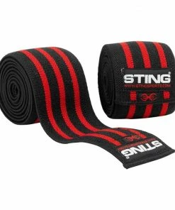 WEIGHTLIFTING STING ELASTICISED LIFTING KNEE WRAPS