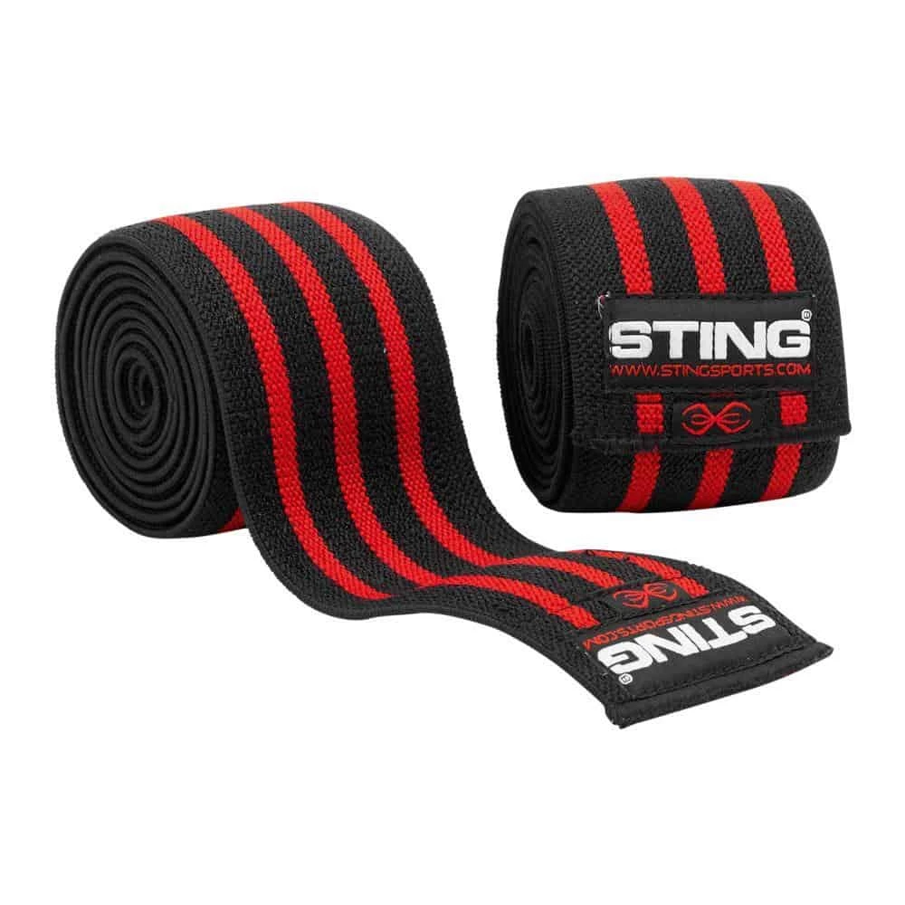 WEIGHTLIFTING STING ELASTICISED LIFTING KNEE WRAPS 3 WEIGHTLIFTING STING ELASTICISED LIFTING KNEE WRAPS