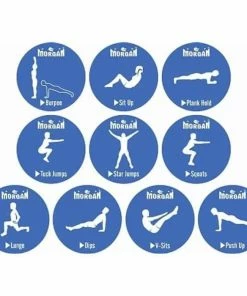 Morgan Exercise Dots Pack Of 10 Training Group Activities Rugby EX-DOT 10pcs
