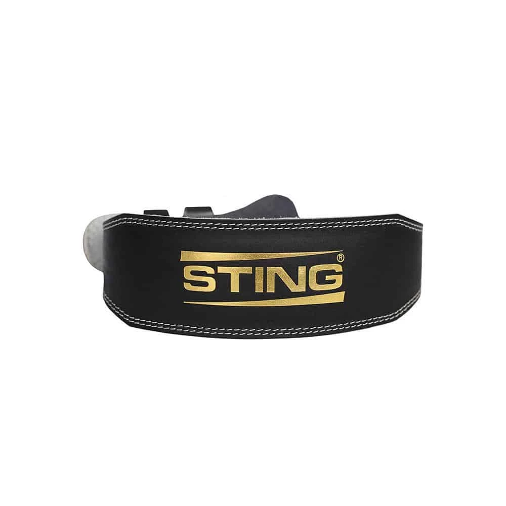 STING ECO LEATHER LIFTING BELT 4INCH WEIGHTLIFTING 3 STING ECO LEATHER LIFTING BELT 4INCH WEIGHTLIFTING