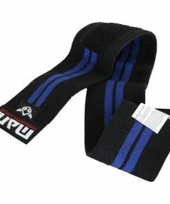 MANI Elastic Wrist Support 26 Inch Wraps Blue (PAIR)