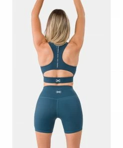 Sting Aurora Envy Impact Womens Sports Bra - Sea Green