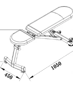 Morgan Incline & Decline Adjustable Weightlifting Workout Bench