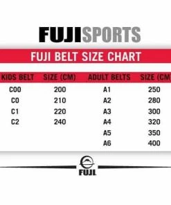 MARTIAL ARTS FUJI Kids Jiu-Jitsu Orange-White Belt BJJ 100% Cotton Premium Quality
