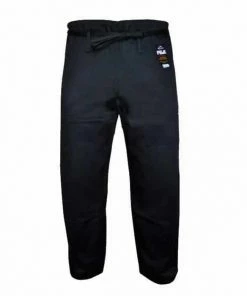 Gis FUJI Jiu-Jitsu Pants Black 100% Cotton BJJ Cut A1-A6