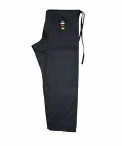 Gis FUJI Jiu-Jitsu Pants Black 100% Cotton BJJ Cut A1-A6