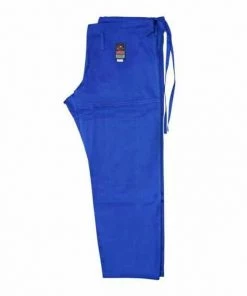 Gis FUJI Jiu-Jitsu Pants Blue 100% Cotton BJJ Cut A1-A6