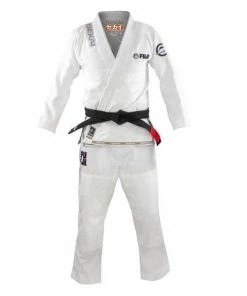 FUJI Sekai 2.0 Jiu-Jitsu Gi White Light Rip Stop Cotton IBJJF Approved MARTIAL ARTS