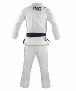 FUJI Sekai 2.0 Jiu-Jitsu Gi White Light Rip Stop Cotton IBJJF Approved MARTIAL ARTS