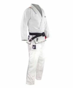 FUJI Sekai 2.0 Jiu-Jitsu Gi White Light Rip Stop Cotton IBJJF Approved MARTIAL ARTS