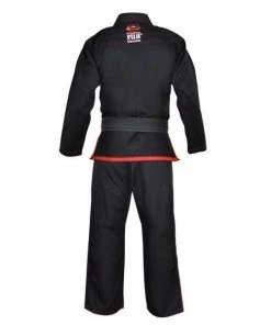 MARTIAL ARTS FUJI Sekai Jiu-Jitsu Gi Black Light Rip Stop Cotton IBJJF Approved