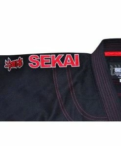 MARTIAL ARTS FUJI Sekai Jiu-Jitsu Gi Black Light Rip Stop Cotton IBJJF Approved