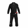 FUJI Suparaito BJJ Gi Black Super Light Jiu Jitsu IBJJF Approved MARTIAL ARTS