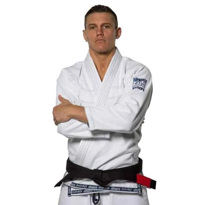 FUJI Suparaito Jiu-Jitsu Gi White Light Pearl Weave Jacket IBJJF Approved 7 FUJI Suparaito Jiu-Jitsu Gi White Light Pearl Weave Jacket IBJJF Approved