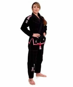 FUJI Sekai 'Onna' Women's Jiu-Jitsu Gi Black Light World Champ IBJJF Approved MARTIAL ARTS