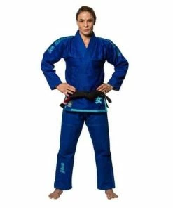 FUJI Sekai 'Onna' Women's Jiu-Jitsu Gi Blue Light World Champ IBJJF Approved MARTIAL ARTS
