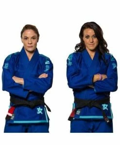 FUJI Sekai 'Onna' Women's Jiu-Jitsu Gi Blue Light World Champ IBJJF Approved MARTIAL ARTS