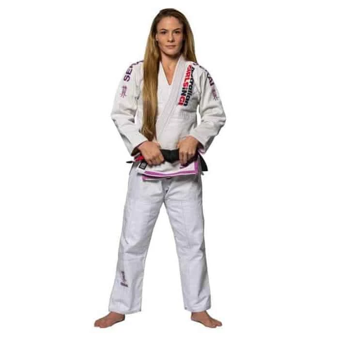 FUJI Sekai 'Onna' Women's Jiu-Jitsu Gi White Light World Champ IBJJF Approved 3 FUJI Sekai 'Onna' Women's Jiu-Jitsu Gi White Light World Champ IBJJF Approved