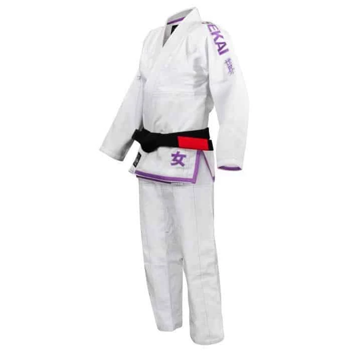 FUJI Sekai 'Onna' Women's Jiu-Jitsu Gi White Light World Champ IBJJF Approved 4 FUJI Sekai 'Onna' Women's Jiu-Jitsu Gi White Light World Champ IBJJF Approved
