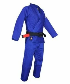 MARTIAL ARTS FUJI Victory Jiu-Jitsu Gi Blue Light Durable Premium Cotton IBJJF Approved