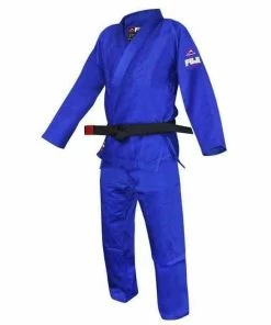 MARTIAL ARTS FUJI Victory Jiu-Jitsu Gi Blue Light Durable Premium Cotton IBJJF Approved
