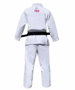 FUJI Blossom Womens Jiu-Jitsu Gi White 100% Cotton Tapered IBJJF Approved